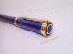 Cartier Rollerball Pen Blue & Gold (4)_th.jpg